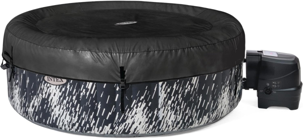 Intex Whirlpool PureSpa Glow Deluxe 4 Personen LED Multicolor